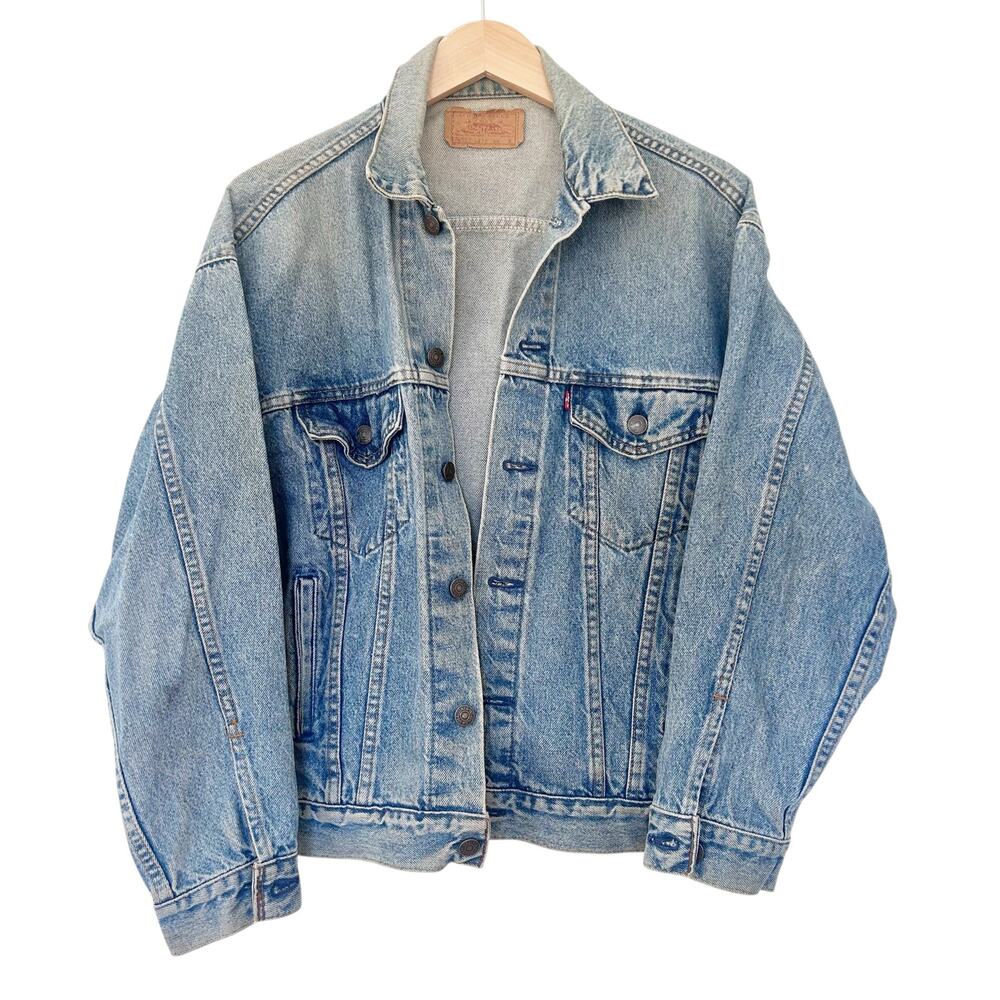 Vintage 70s Levi's Denim Trucker Jacket Jean Jacket Sz S